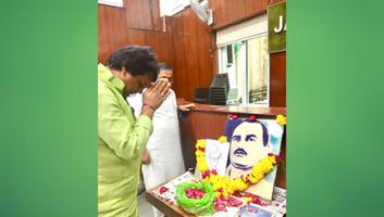 संजय कुमार - पिछड़ों, शोषितों और गरीबों के हक की लड़ाई लड़ने वाले बाबू जगदेव प्रसाद कुशवाहा जी की जयंती पर शत शत नमन